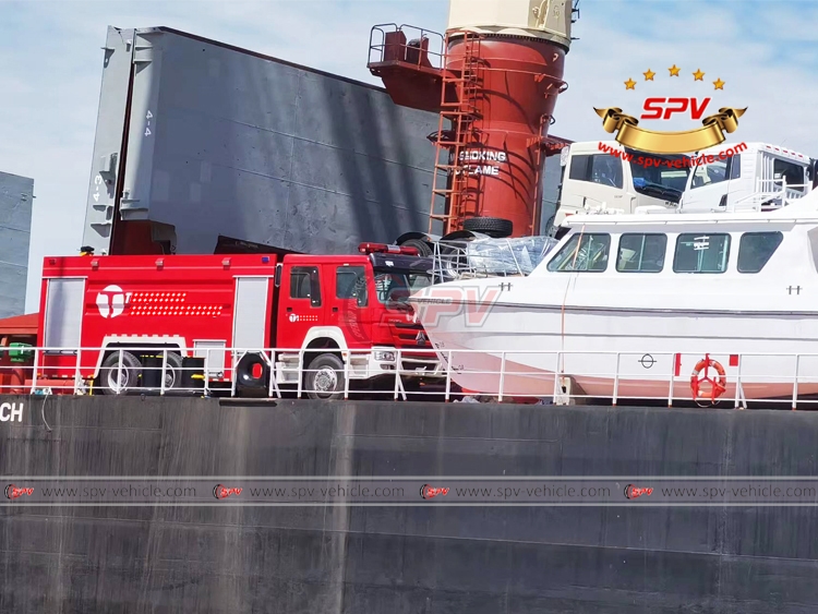 10,000 Litres Foam Fire Tanker Sinotruk - Loading2 10,000 Litres Foam Fire Tanker Sinotruk - Loading2